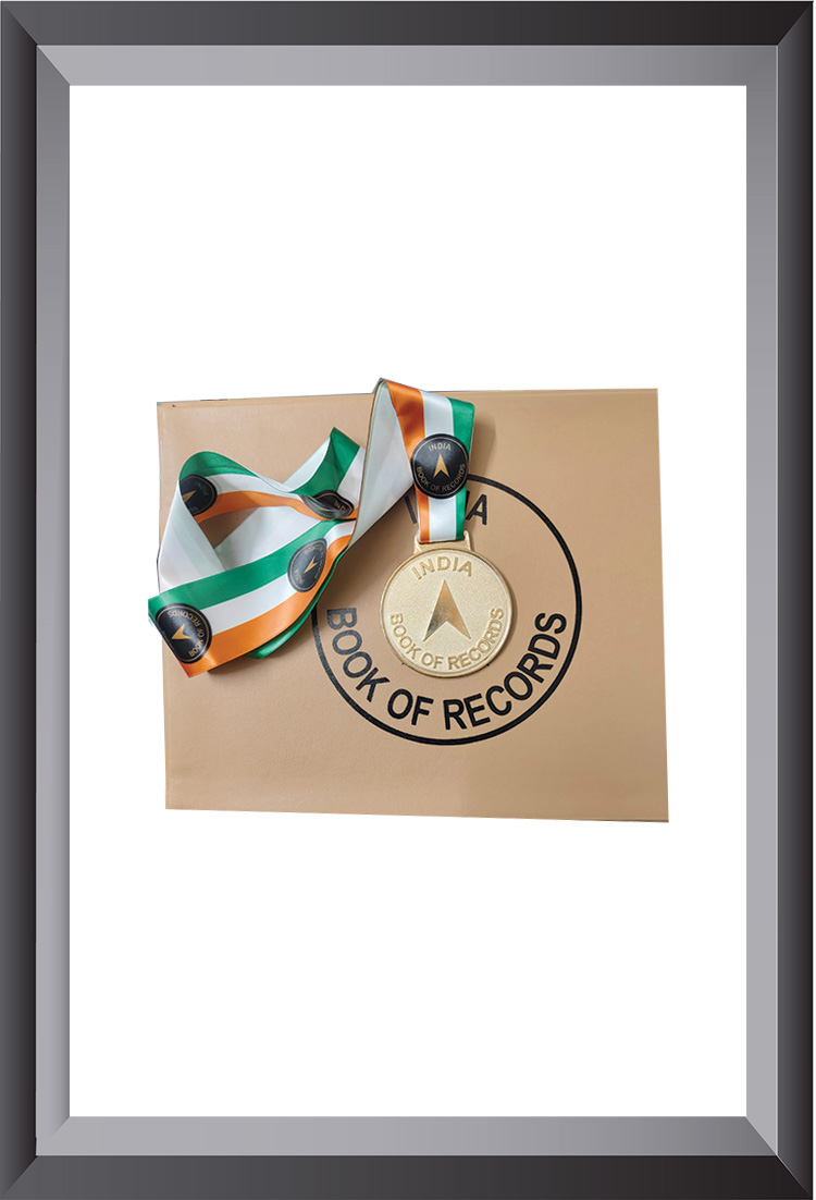 India Book of Records Medal