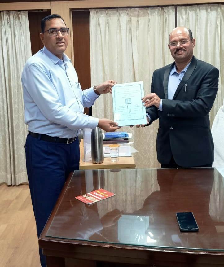 Invitation for NVSS State Level Programme Sh Vishram Meena Governing Secretary Sanskrit Edu Dept Raj